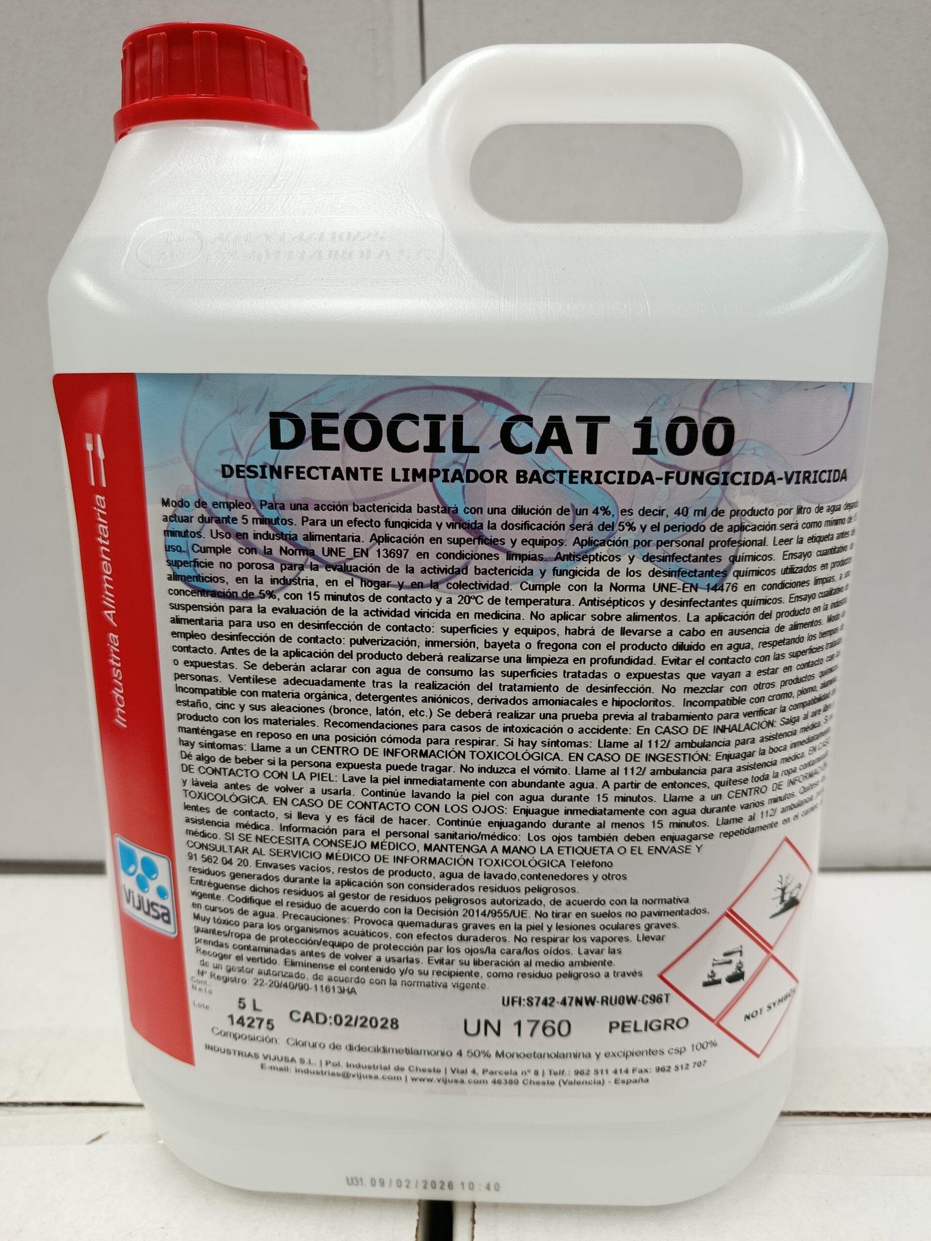 DEOCIL CAT 100